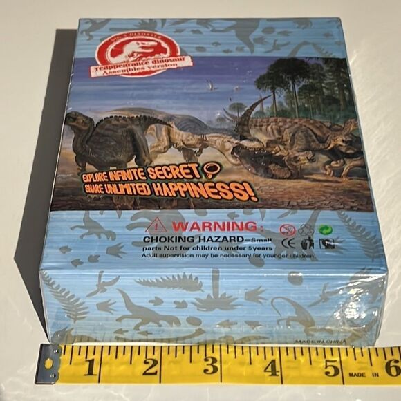 Dig A Dinosaur Reappearance Dinosaur Assembles Version Triceratops New In Box - Picture 6 of 11